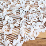 Load image into Gallery viewer, Ivory 9.25&quot; Wide Stretch Lace
