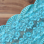 Load image into Gallery viewer, Turquoise 9&quot; Wide Stretch Lace
