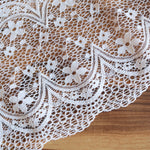 Load image into Gallery viewer, Ivory 7.5&quot; Wide Stretch Lace
