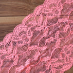 Load image into Gallery viewer, Coral Flash 9&quot; Wide Stretch Lace
