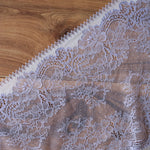Load image into Gallery viewer, Lilac &amp; Ivory 9" Wide Stretch Lace
