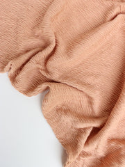 Load image into Gallery viewer, Almond Smocked Jersey Knit