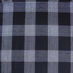 Load image into Gallery viewer, Black &amp; White Window Pane Techno Crepe
