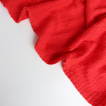 Load image into Gallery viewer, Red Smocked Jersey Knit
