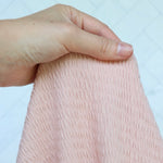 Load image into Gallery viewer, Pastel Pink Smocked Jersey Knit
