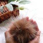 Load image into Gallery viewer, 4" Faux Fur Pom-Pom
