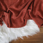 Load image into Gallery viewer, Strawberry Wine Hanfleur Chenille Sweater Knit
