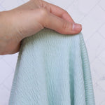 Load image into Gallery viewer, Pastel Mint Smocked Jersey Knit
