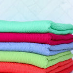Load image into Gallery viewer, Red Smocked Jersey Knit
