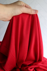 Red Rayon Jersey