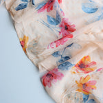 Load image into Gallery viewer, Freya on Peach Swiss Dot Chiffon
