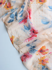 Load image into Gallery viewer, Freya on Peach Swiss Dot Chiffon