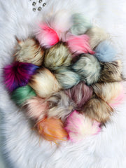 Load image into Gallery viewer, Large 6&quot; Faux Fur Pom-Pom
