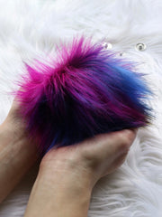 Load image into Gallery viewer, Large 6&quot; Faux Fur Pom-Pom
