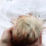 Load image into Gallery viewer, Large 6&quot; Faux Fur Pom-Pom
