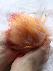 Load image into Gallery viewer, Large 6&quot; Faux Fur Pom-Pom
