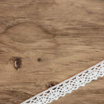 Load image into Gallery viewer, Beige .5" Wide Crochet Lace Trim

