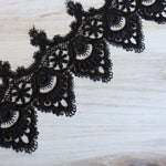 Load image into Gallery viewer, Black 5" Wide Venice Lace
