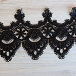 Load image into Gallery viewer, Black 5" Wide Venice Lace
