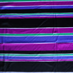 Load image into Gallery viewer, K-Deer Blue/Purple/Green/Black/White Stripe Athletic Nylon/Spandex Tricot
