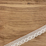 Load image into Gallery viewer, Beige .75" Wide Crochet Lace Trim
