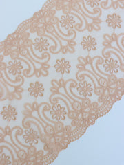 Load image into Gallery viewer, Chai 7.5" Wide Embroidered Lace Trim