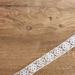 Load image into Gallery viewer, Beige 1" Wide Crochet Lace
