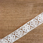 Load image into Gallery viewer, Beige 1" Wide Crochet Lace
