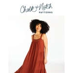 Load image into Gallery viewer, Marcel Dress | Chalk + Notch Patterns
