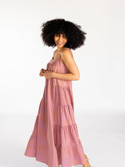 Load image into Gallery viewer, Marcel Dress | Chalk + Notch Patterns