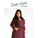 Load image into Gallery viewer, Orchid Midi Dress | Chalk + Notch Patterns
