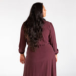 Load image into Gallery viewer, Orchid Midi Dress | Chalk + Notch Patterns
