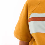 Load image into Gallery viewer, Amber Yellow 1x1 Rib Knit | See You At Six | By The Half Yard
