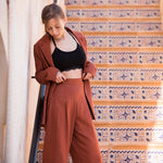 Load image into Gallery viewer, Chutney Brown Linen Viscose | See You At Six | By The Half Yard
