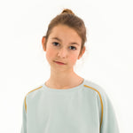 Load image into Gallery viewer, Country Air Blue 1x1 Rib Knit | See You At Six | By The Half Yard
