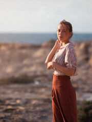 Load image into Gallery viewer, Willow Leaves Rayon Viscose | See You At Six | By The Half Yard