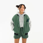 Load image into Gallery viewer, Duck Green French Terry | See You At Six | By The Half Yard
