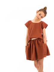 Load image into Gallery viewer, Chutney Brown Linen Viscose | See You At Six | By The Half Yard