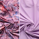 Load image into Gallery viewer, Marble Valley &amp; Spring Fair Crosshatch Swim Bundle | 1/2YD Each
