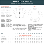 Load image into Gallery viewer, Wren Blouse &amp; Dress | Chalk + Notch Patterns

