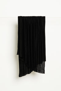 Black Fine Linen Knit | Mind The Maker | By The Half Yard