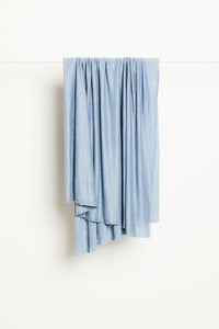 Faded Blue Fine Linen Knit | Mind The Maker | By The Half Yard