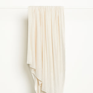 Creamy White Fine Linen Knit | Mind The Maker | By The Half Yard