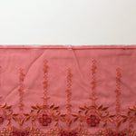 Load image into Gallery viewer, Red &amp; Orange 6.25" Wide Embroidered Lace Trim
