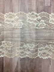Load image into Gallery viewer, Light Peach 7.5&quot; Wide Stretch Lace

