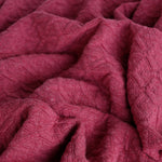 Load image into Gallery viewer, Wild Currant Interwoven Squares Quilted Knit | By The Half Yard
