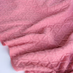 Load image into Gallery viewer, Irish Rose Interwoven Squares Quilted Knit | By The Half Yard
