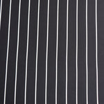 Load image into Gallery viewer, Black &amp; Ivory Vertical Stripe Double Brushed Poly
