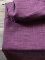 Load image into Gallery viewer, Maroon TENCEL™ Stretchy Grunge Jacquard | meetMILK | By The Half Yard