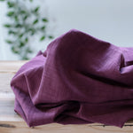 Load image into Gallery viewer, Maroon TENCEL™ Stretchy Grunge Jacquard | meetMILK | By The Half Yard
